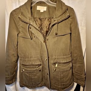 Michael Kors quilted ladies military jacket - size small